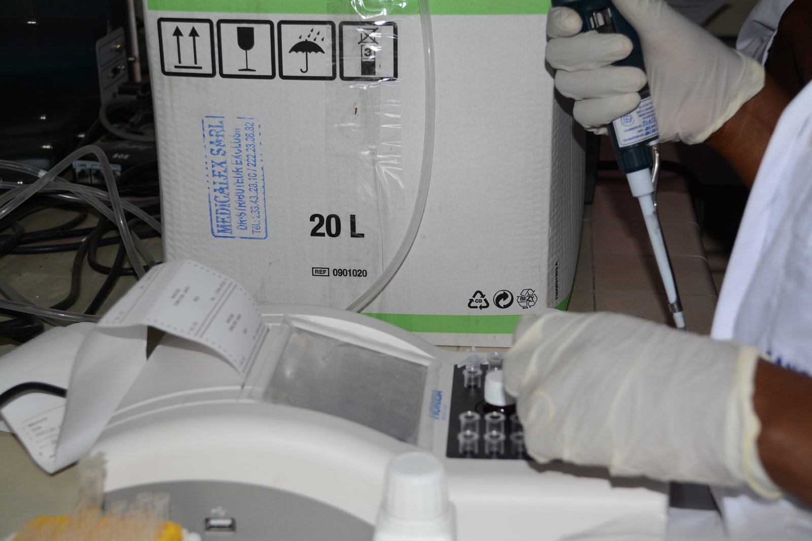 Laboratorium modern