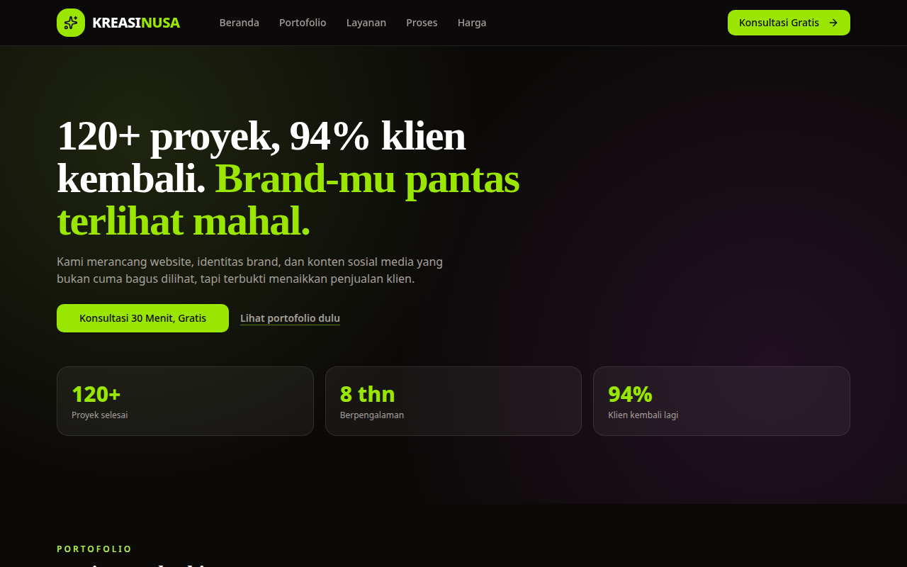 Screenshot KREASINUSA