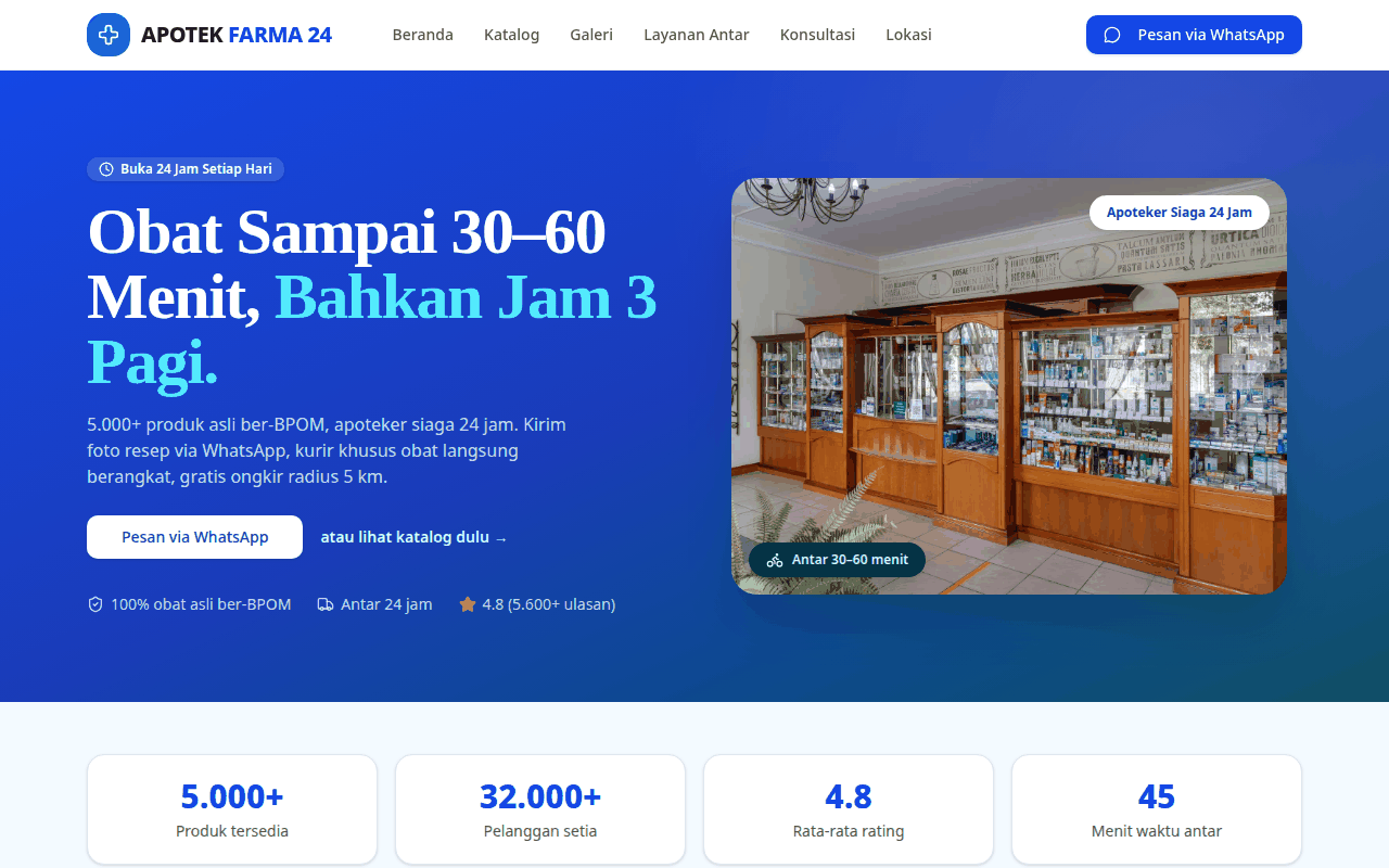 Screenshot APOTEK FARMA 24